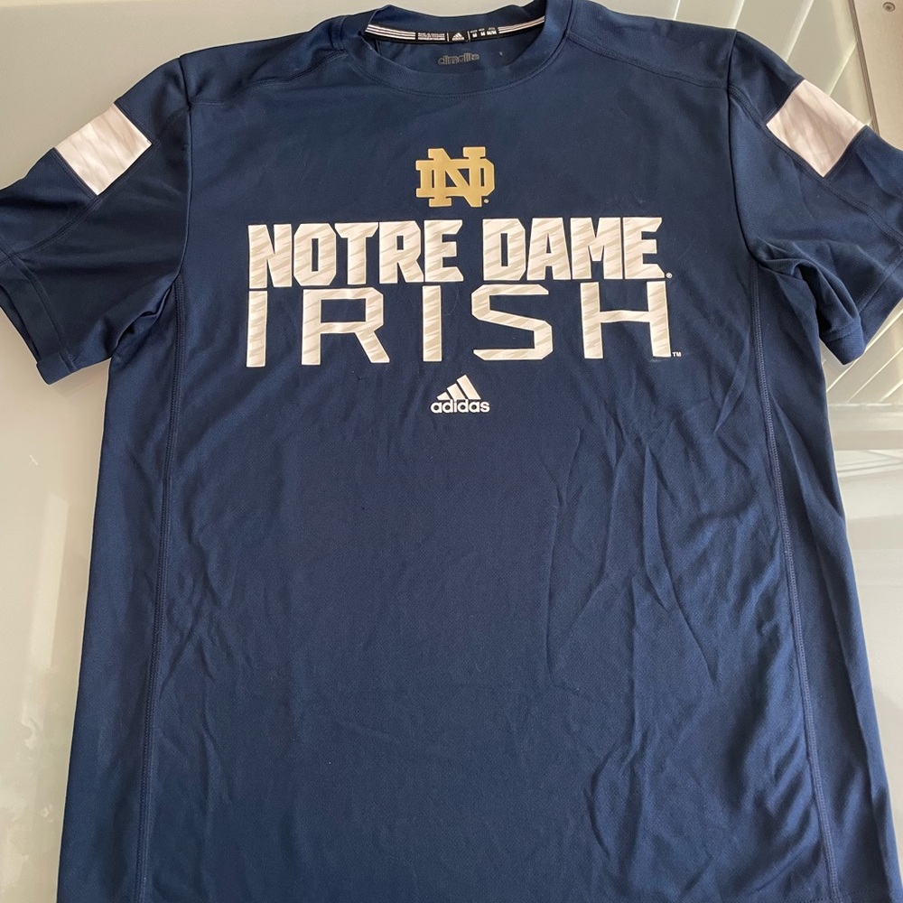 Notre Dame Adidas Climalite Sports Shirt